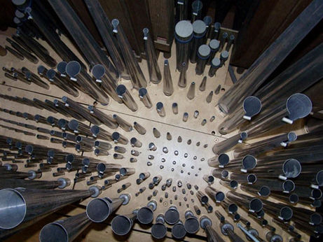 Die "Lötzerich" Orgel in der Naumburger Stadtpfarrkirche